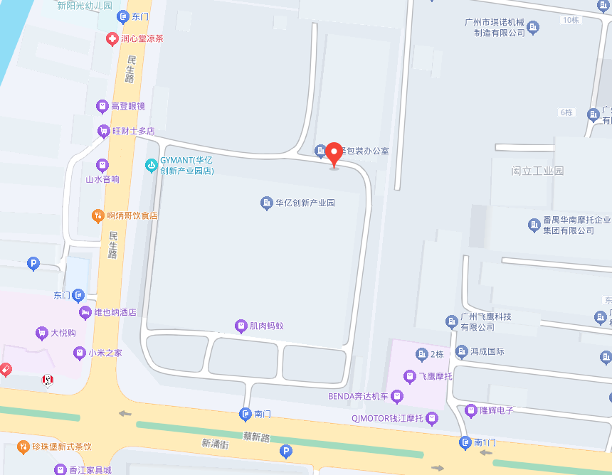 安视通公司位置地图